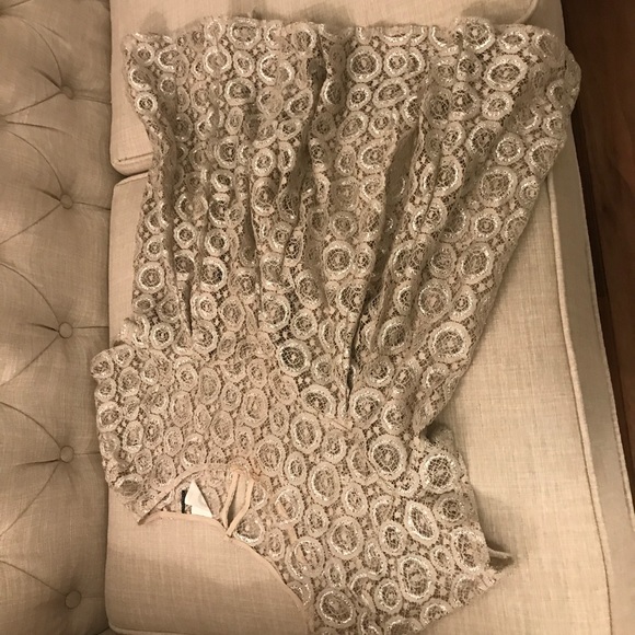 Anthropologie Tops - Anthropologie Silver Top